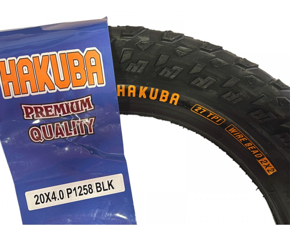 Покришка Hakuba P1258 20x4.0, 27TPI