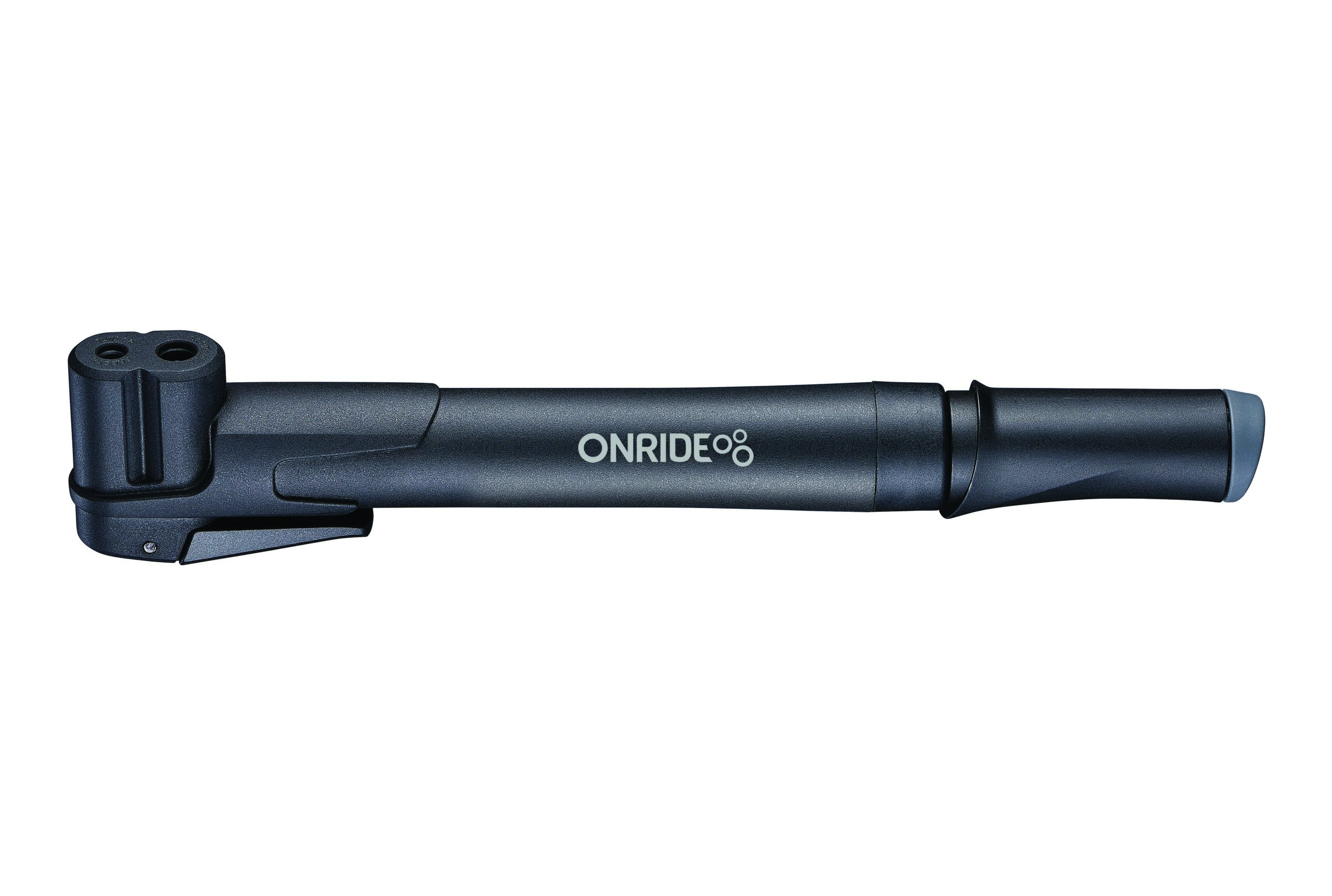 Фото Насос компактный ONRIDE Vise пластиковый, 25см, макс. давление 80 PSI, головка с двумя отверстиями под FV/AV