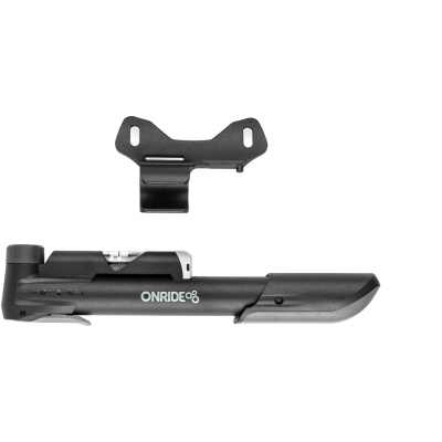 фото - Насос компактный ONRIDE Counter 10 пластиковый, 25см, с манометром макс. давление 120PSI головка FV/AV
