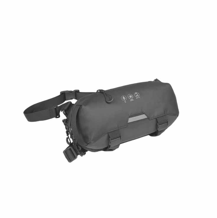 Фото Сумка через плечо с фиксацией на поясе ONRIDE Clutch, объем 3 л, водоотталкивающая ткань, световод.