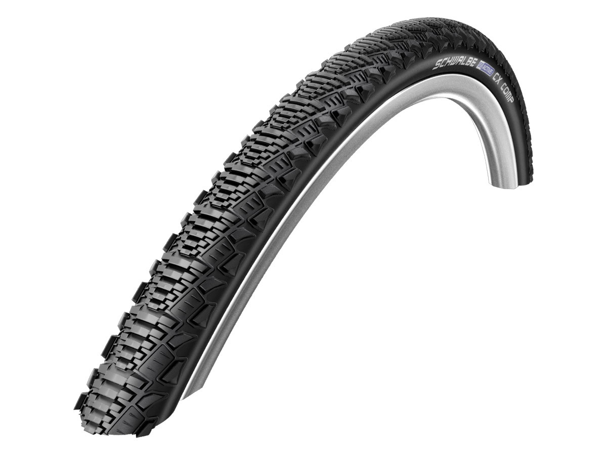 Фото Покришка 28×1.20 700x30C (30-622) Schwalbe CX COMP K-Guard Active B/B-SK HS369 SBC, 50EPI