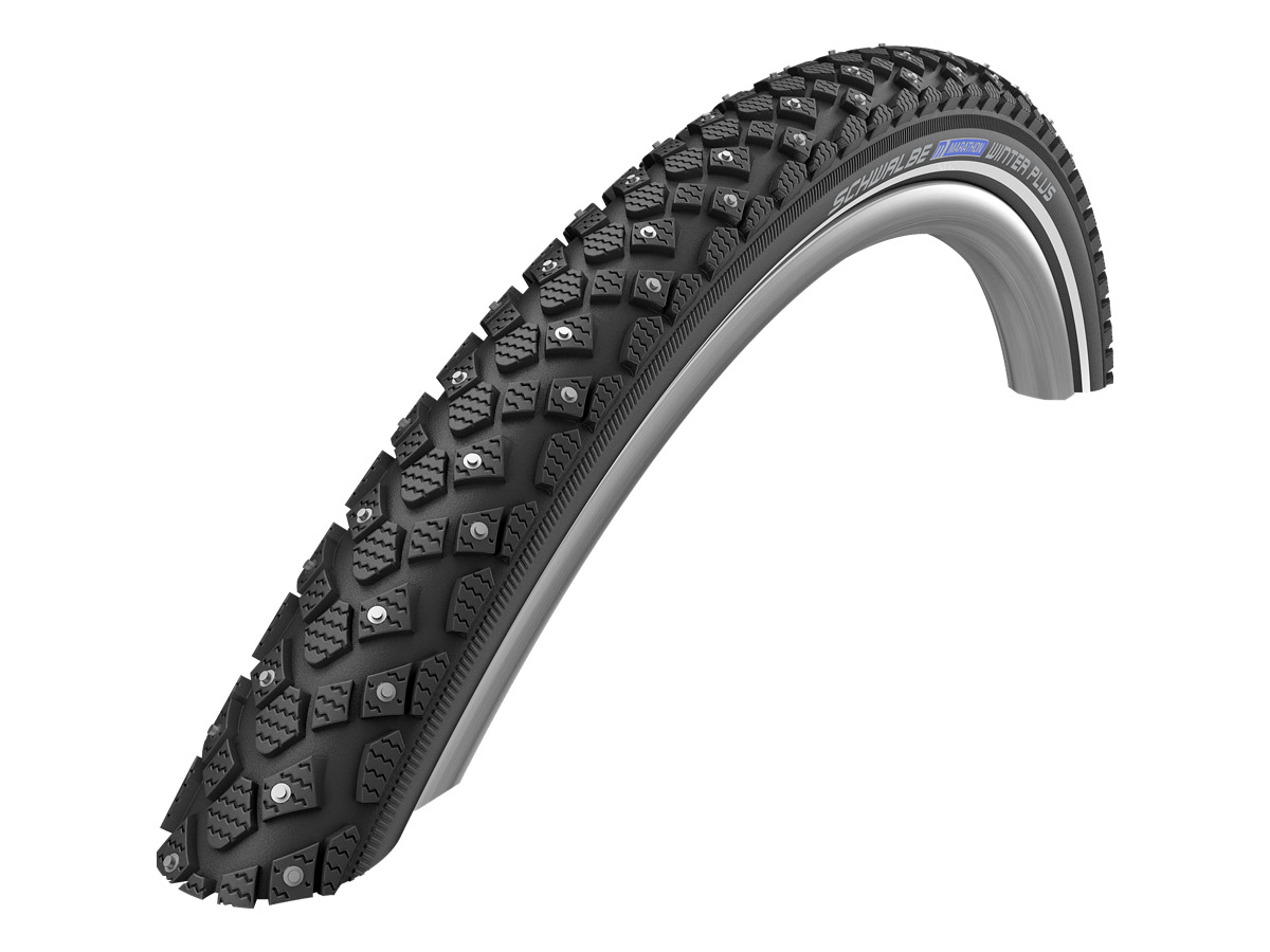 Фото Покрышка 28×2.00 (50-622) Schwalbe MARATHON WINTER PLUS HS396 Smart Guard B/B+RT (208 Studs) WiC