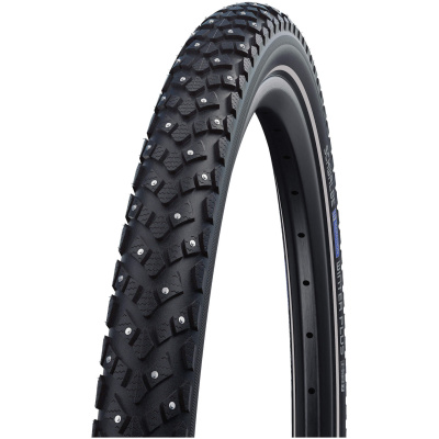 фото - Покрышка 20×2.15 (55-406) Schwalbe MARATHON WINTER PLUS Perf, SmartGuard, TwinSkin 55-406 B/B+RT HS396 144 Steel Studs WiC 67EPI