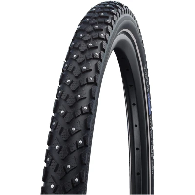 фото - Покрышка 20×2.15 (55-406) Schwalbe MARATHON WINTER PLUS Perf, SmartGuard, TwinSkin 55-406 B/B+RT HS396 144 Steel Studs WiC 67EPI