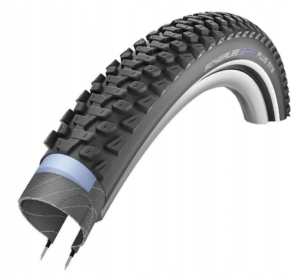 Фото Покришка 26×2.25 (57-559) Schwalbe MARATHON PLUS MTB S-Guard B/B+RT HS468 DC, 67EPI 36B