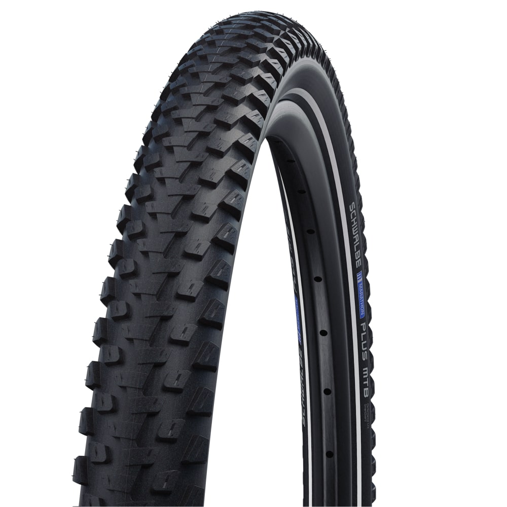Фото Покришка 29×2.60 (65-622) SCHWALBE MARATHON PLUS MTB Perf, Smart DualGuard B/B-SK+RT HS468 ADDIX 67EPI 41B