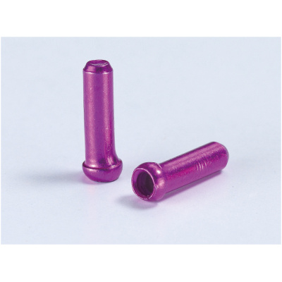 фото - Конечник Alligator для троса переключения фиолетовый, уп. 100 шт