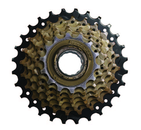 Тріскачка SunRace MFM2A 6DS 2, 6 швидкостей, 14-28T, Brown/Black