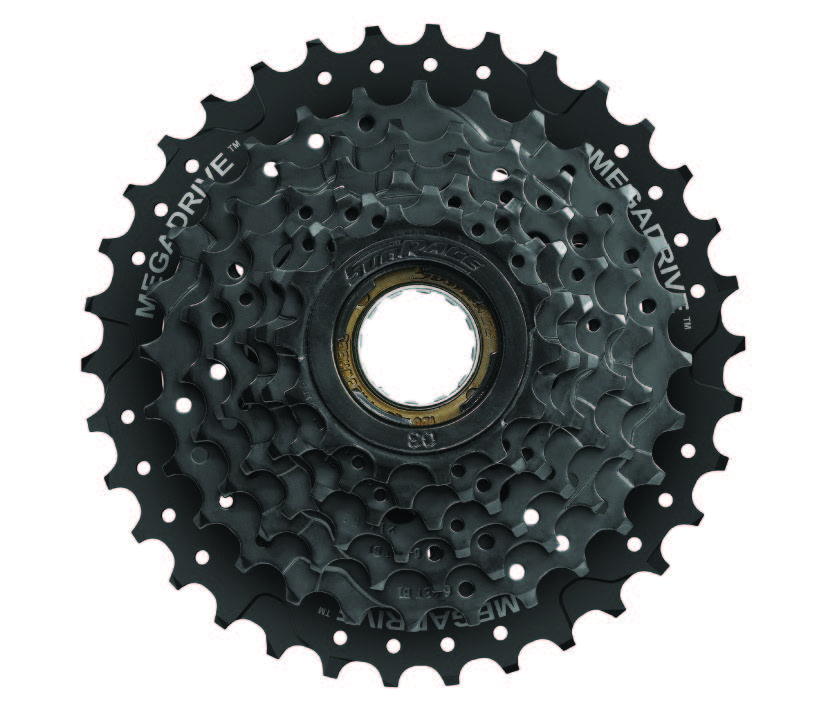 Тріскачка SunRace MFM300 7DV E, 7 швидкостей, 14-34T, Black