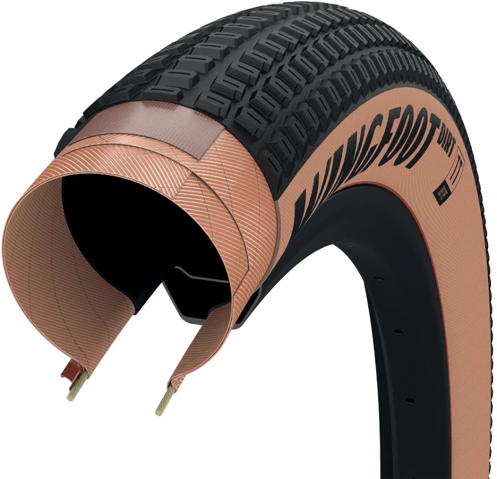 Фото Покрышка 26×2.20 (55-559) GoodYear Wingfoot Dirt, Folding, Transparent, 60tpi