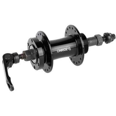 фото - Втулка задняя ONRIDE Hub 10R, под трещотку, 36 отверстий, disc, шарики, 135 QR, черная