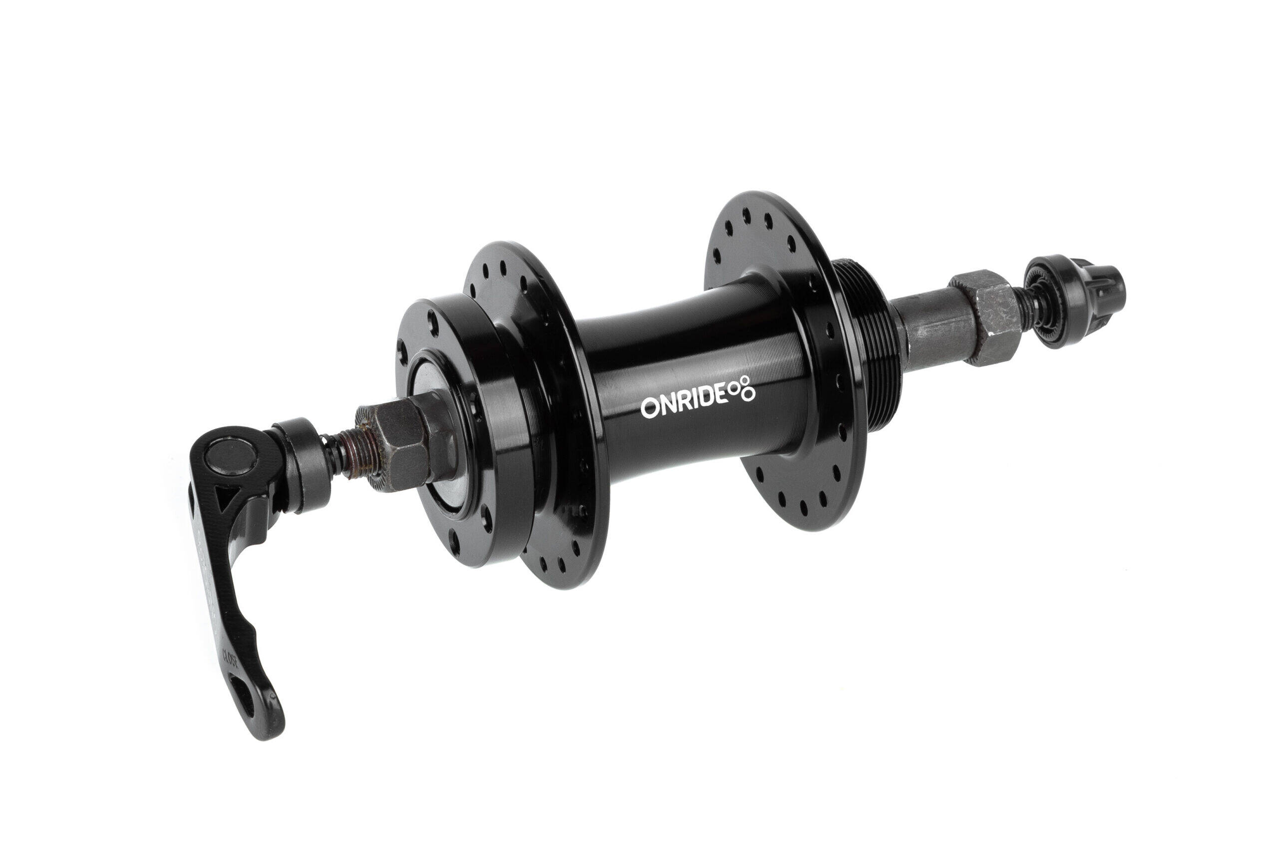Втулка задня ONRIDE Hub 10R, під тріщину, 36 отворів, disc, кульки, 135 QR, чорна