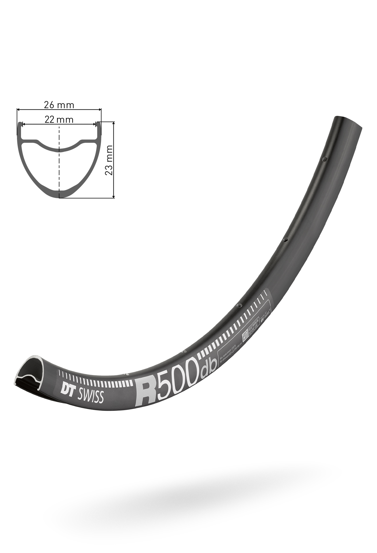 Фото Обід DT SWISS R 500 29X22 DISK BRAKE 28відп.