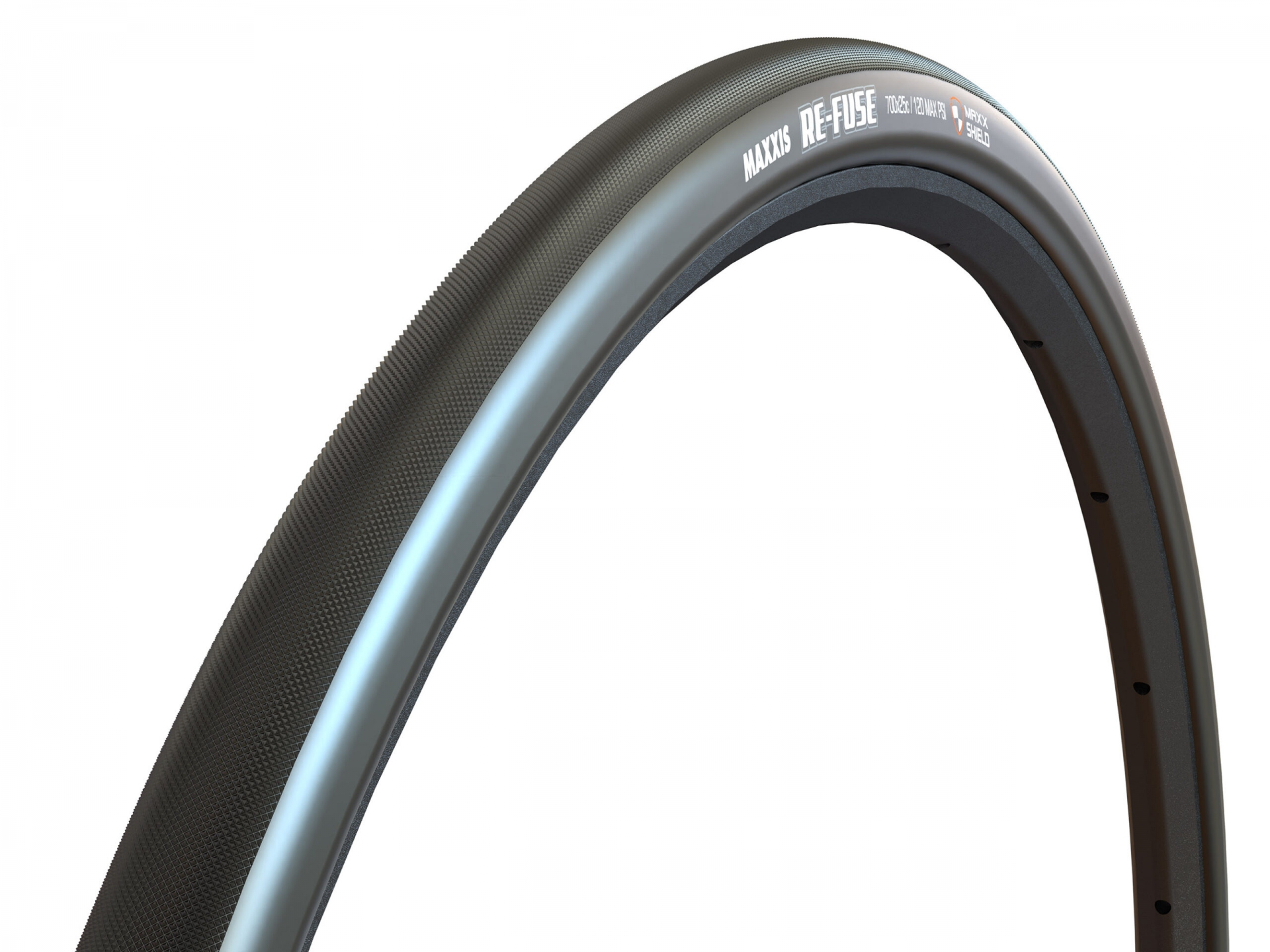 Фото Покрышка MAXXIS RE-FUSE 700X25C TPI-60 Foldable MAXXSHIELD