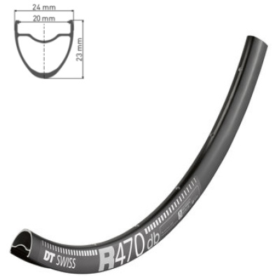 фото - Обод DT SWISS 470 29X20 DISK BRAKE 24отв.