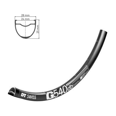 фото - Обод DT SWISS G 540 29X24 DISK BRAKE 24отв.