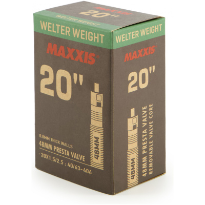 фото - Камера Maxxis WELTER WEIGHT 20X1.5/2.5 — Presta 48mm
