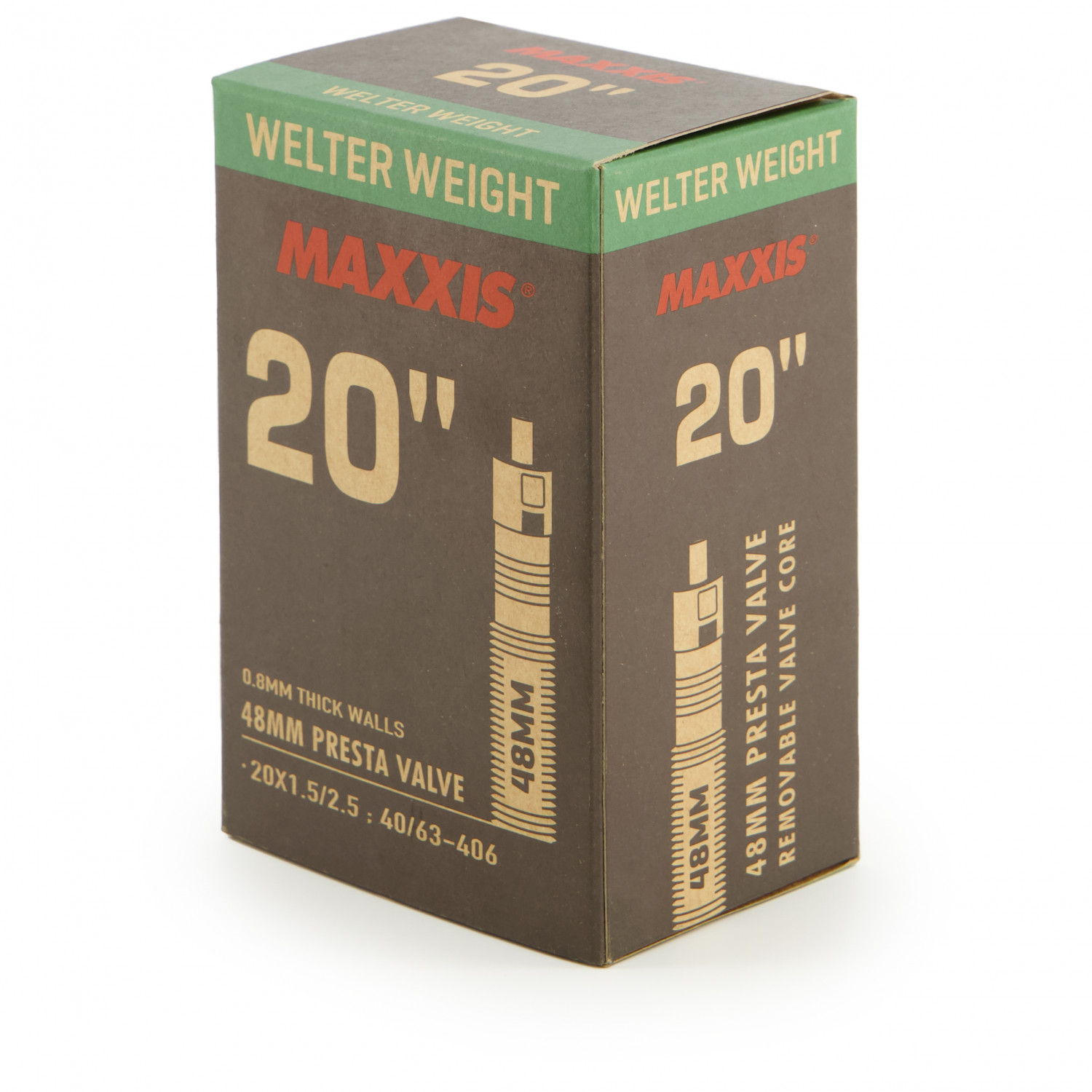 Фото Камера Maxxis WELTER WEIGHT 20X1.5/2.5 — Presta 48mm