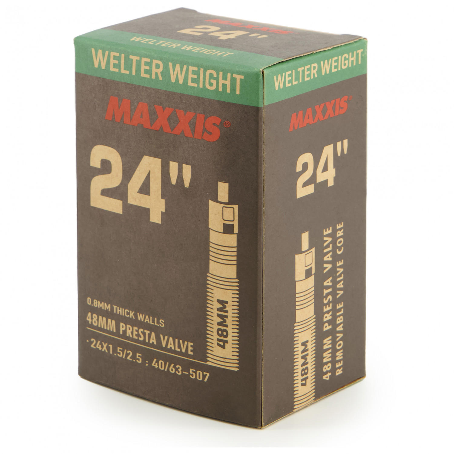Фото Камера Maxxis WELTER WEIGHT 24X1.5/2.5  Presta 48mm