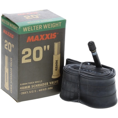 фото - Камера Maxxis WELTER WEIGHT 20X1.5/2.5  Schrader 48мм