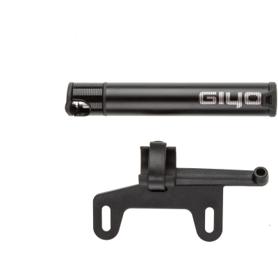 фото - Насос компактный Giyo GP-84S, алюминий, микро, выдвижной шланг, резьбовая головка, 13см, 120psi/8,3bar