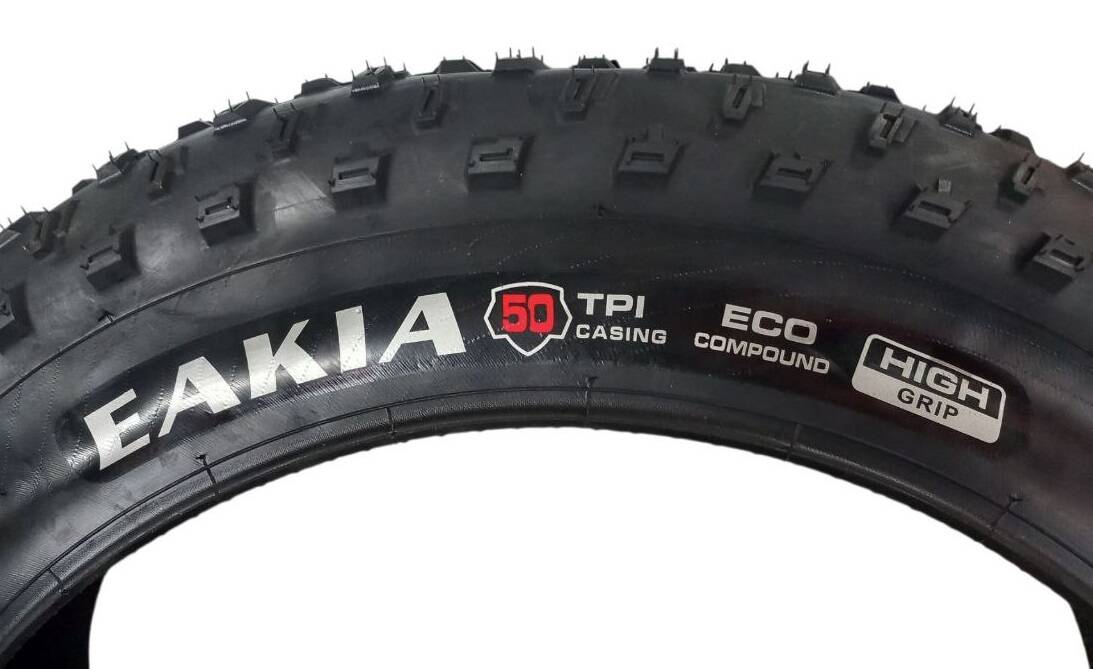 Покришка Jiluer Eakia J1633 Fatbike 20х4.0, чорна (5609)