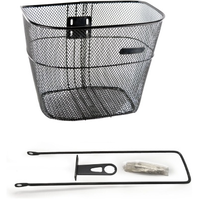 фото - Кошик велосипедний Baisike 26" сталевий, чорний (35018)