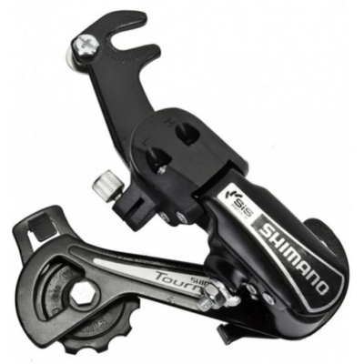 фото - Задний переключатель Shimano RD-TY21 Tourney под крюк, черный (RD-TY21-gak)