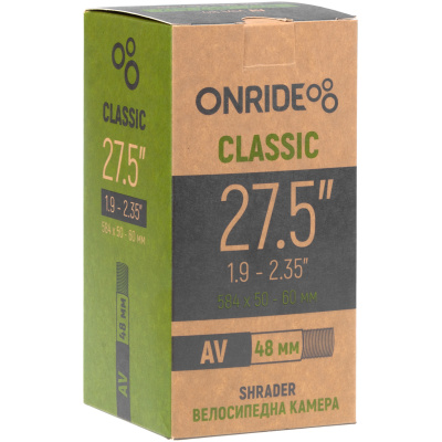 фото - Камера ONRIDE Classic 27,5"x1.9-2.35" (584×50-60) AV 48
