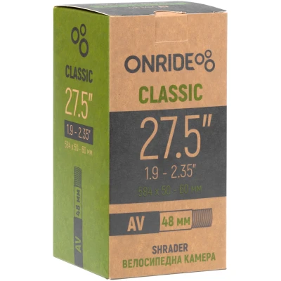 фото - Камера ONRIDE Classic 27,5"x1.9-2.35" (584×50-60) AV 48