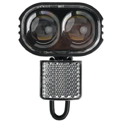 фото - Передняя фара ProX XC-2327 электровелосипеда 2xLed 50Lux, черная (A-O-B-P-0526)