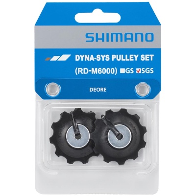фото - Ролики заднього перемикача Shimano RD-M6000 SGS (PRC050)