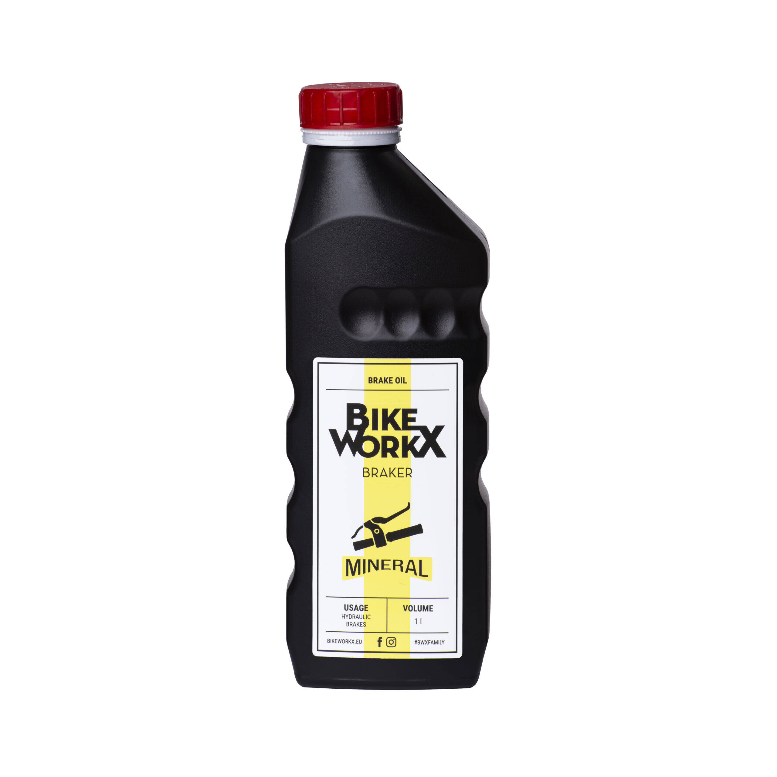 Гальмівна рідина BikeWorkX Braker Mineral, мінеральна, 1 л