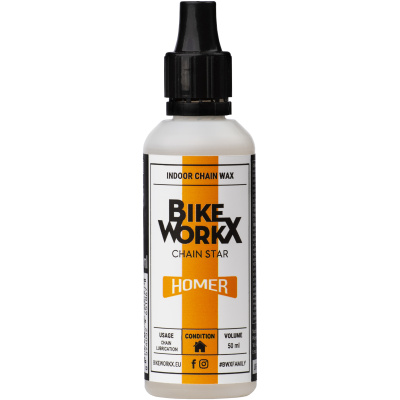 фото - Смазка для цепи BikeWorkX Chain Star Homer, для использования на станке, 50 мл