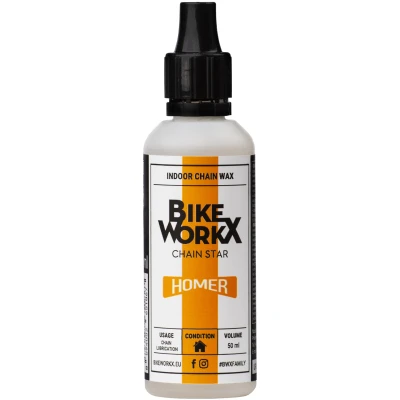 фото - Мастило для ланцюга BikeWorkX Chain Star Homer, для використання на верстаті, 50 мл