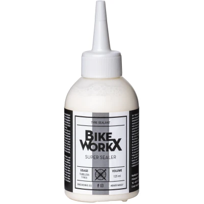 фото - Безкамерний герметик BikeWorkX Super Sealer, 125 мл