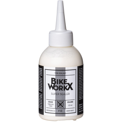 фото - Безкамерний герметик BikeWorkX Super Sealer, 125 мл