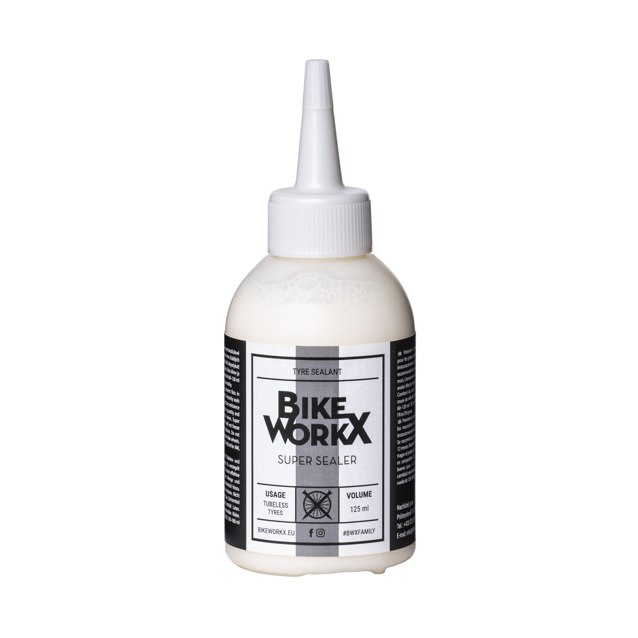 Фото Безкамерний герметик BikeWorkX Super Sealer, 125 мл