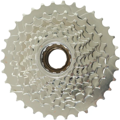 фото - Тріскачка 8 скор. TRI-DIAMOND. 14-34T сріблястий нікельований