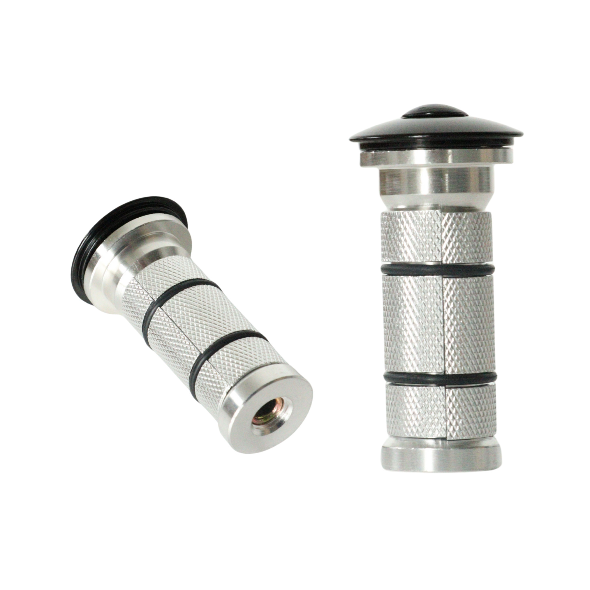 Крышка рулевой колонки 1-1/8" с многоразовим якорем для вилок с карбоновым штоком KL-C02