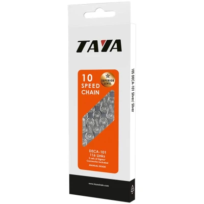Ланцюг Taya DECA-101 10шв 1/2"X5/64",116L, сріблястий (LAN-127)
