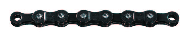 Фото Цепь SunRace CNM94 B Black 9 скоростей, 116 звеньев, с замком