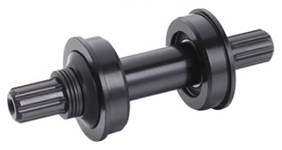Фото Каретка Kenli KL-06F под American/Mid, с валом 19 мм*8Т, пром, черный