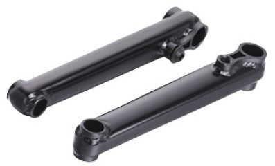 Фото Комплект шатунов Kenli KL-8800S-E для BMX, Cr-Mo, под вал 19 мм*48Т, право и левосторонний, черный