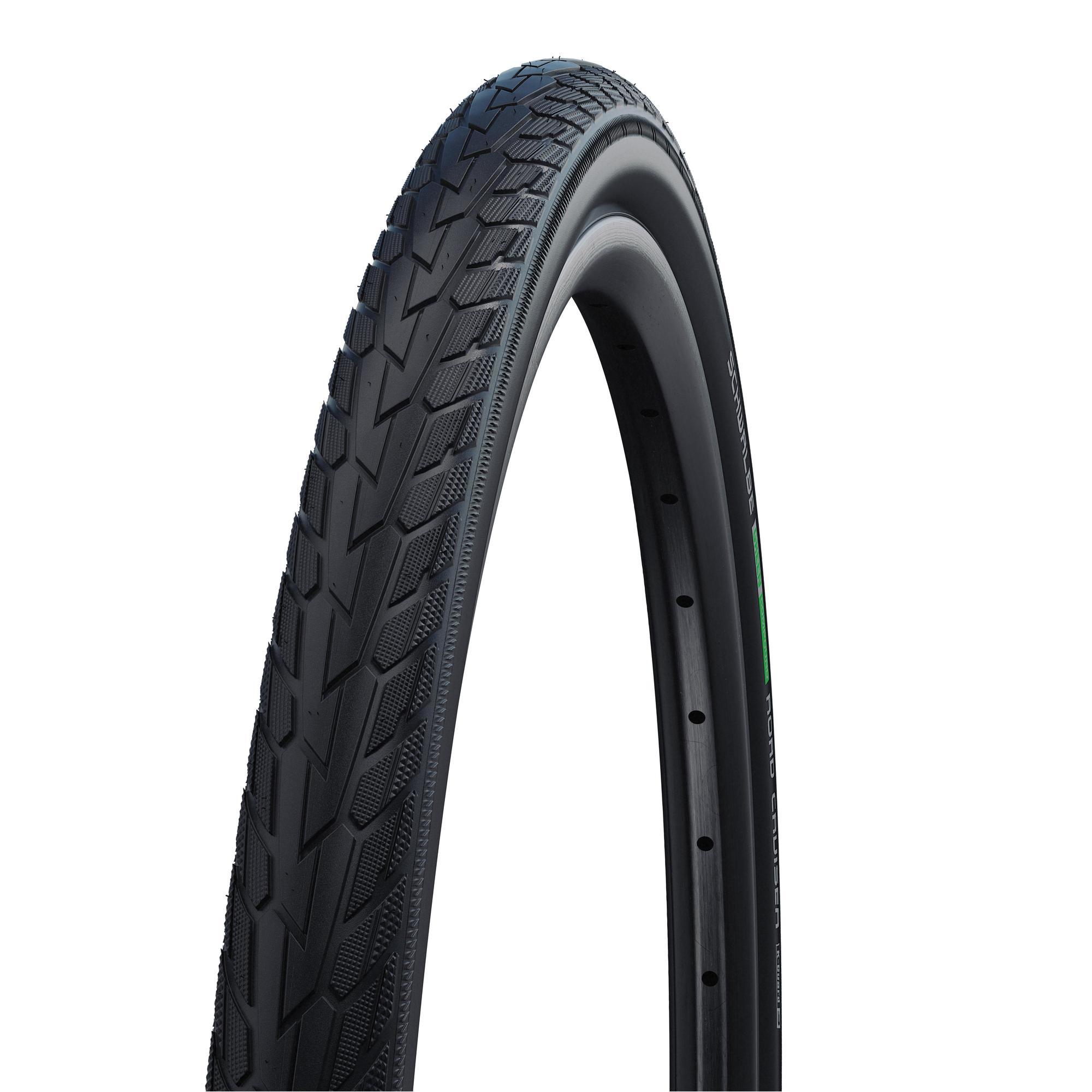 Покрышка Schwalbe Road Cruiser 28x1.25 700x32C (32-622) Active, K-Guard, TwinSkin, GREEN, B/B