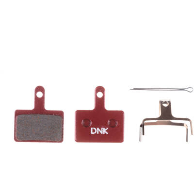 фото - Тормозные колодки дисковые DNK B01, полуметалл (для Shimano MT200, Tektro, TRP, Promax)