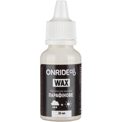 фото - Смазка парафиновая ONRIDE Wax универсальная, 30 мл