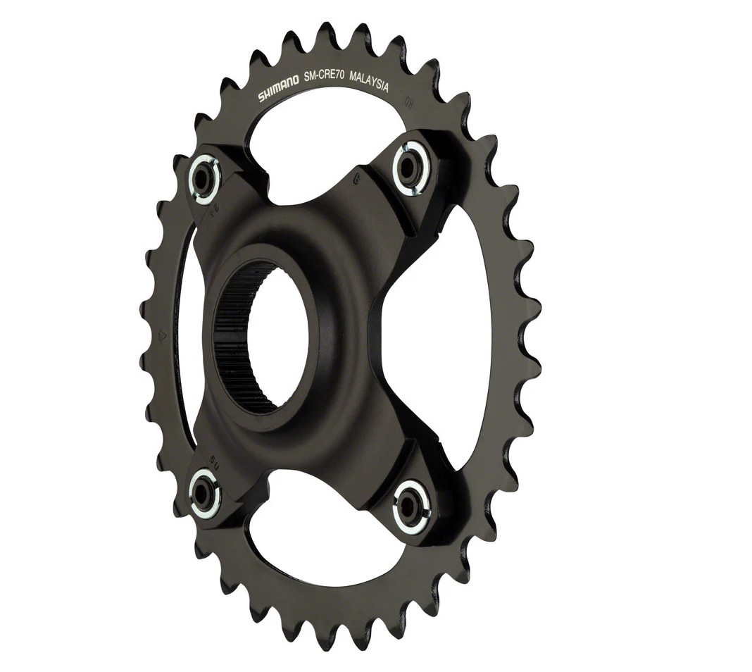 Зірка передня Shimano STEPS SM-CRE70 36Т чорна (92006)