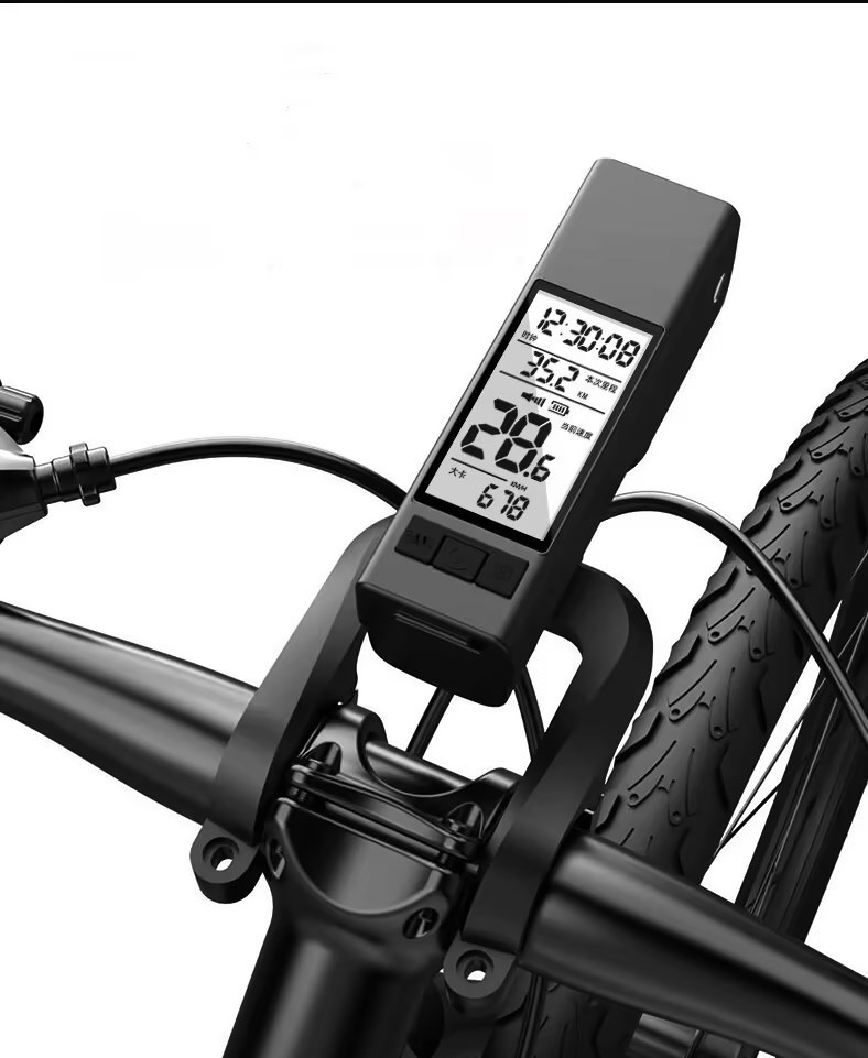 Велокомпьютер Bicycle 3 в 1 USB+ led, черный (3201-1)