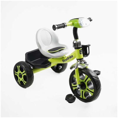 фото - Велосипед  BS-25084 Best Trike 12’’, фара с музыкой и светом, корзина, в коробке